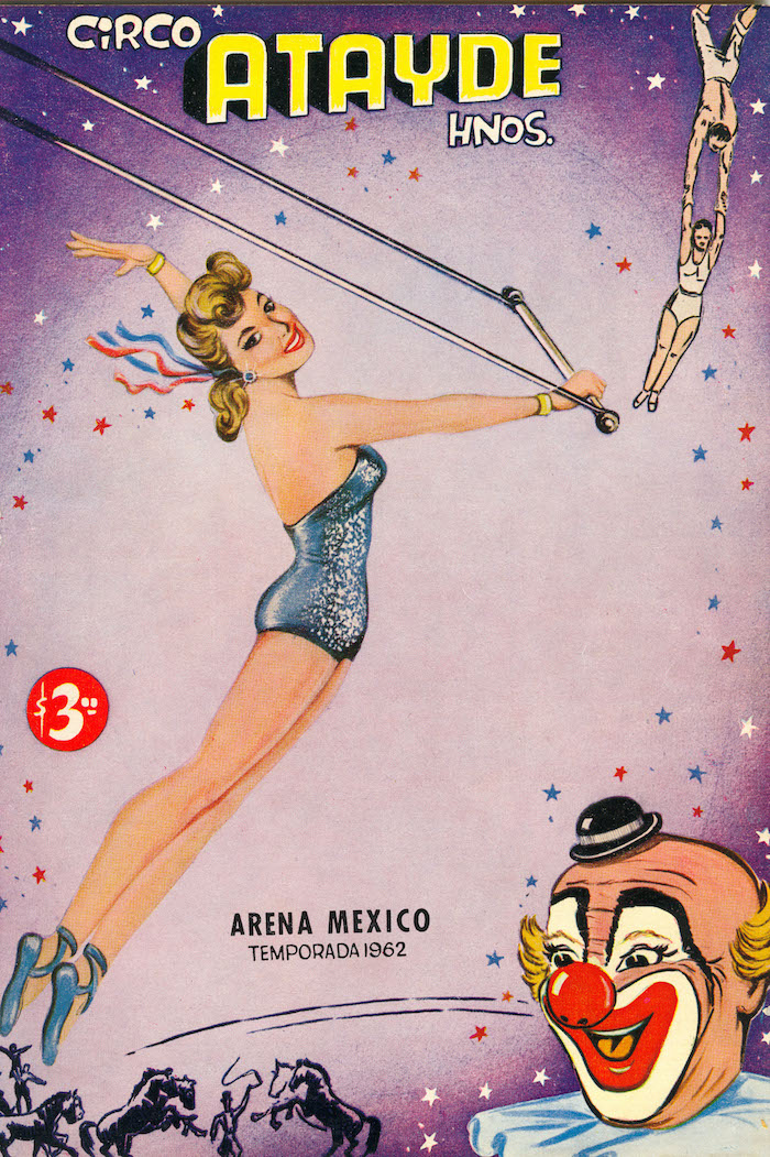 Cartel histórico Circo Atayde