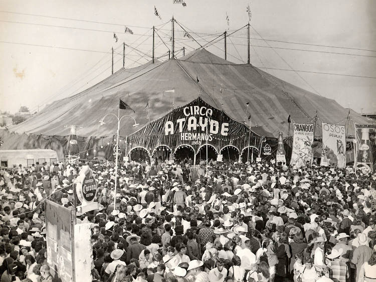 Carpa histórica de Circo Atayde Hermanos